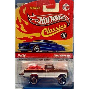 Hot Wheels Classics Series 5 Texas Drive Em 27/30 Die-Cast Metal Body & Chassis